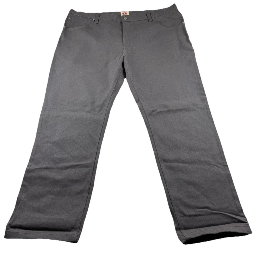 NOIZ Straight Leg Premium Denim Gray Jeans 44x32 Skater Style